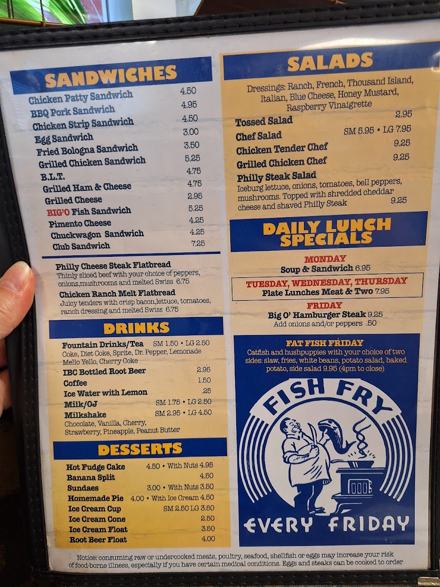 Fat Hats Grill Menu - Image 2